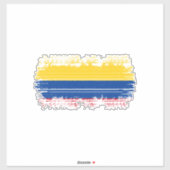 Colombiaanse vlag sticker (Vel)