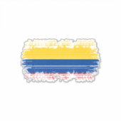 Colombiaanse vlag sticker (Voorkant)