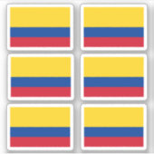 Colombiaanse vlag sticker (Voorkant)