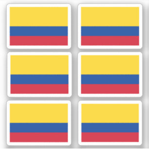 Colombiaanse vlag sticker