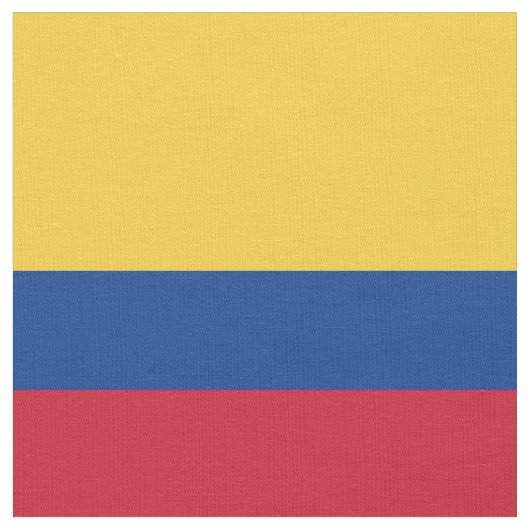 Colombiaanse vlag stof (Close Up)