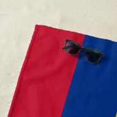 Colombiaanse vlag strandlaken (In situ)