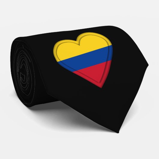 Colombiaanse vlag stropdas (Opgerold)