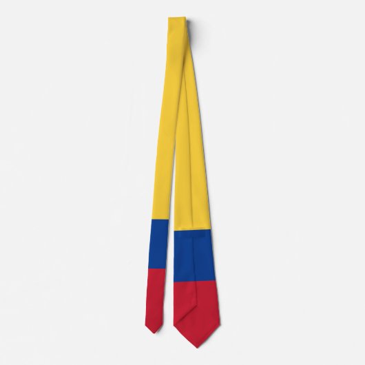 Colombiaanse vlag stropdas (Achterkant)