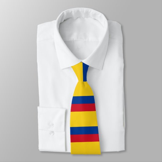 Colombiaanse vlag stropdas (Gebonden)