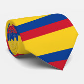 Colombiaanse vlag stropdas (Opgerold)