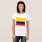 Colombiaanse vlag t-shirt (Voorkant volledig)