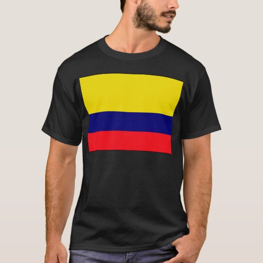 Colombiaanse vlag t-shirt (Voorkant)