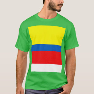 Colombiaanse vlag t-shirt