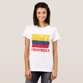 Colombiaanse vlag t-shirt (Voorkant volledig)