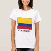 Colombiaanse vlag t-shirt (Voorkant)