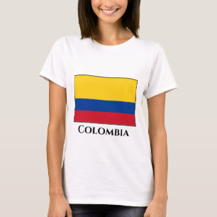 Colombiaanse vlag t-shirt