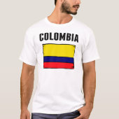 Colombiaanse vlag t-shirt (Voorkant)