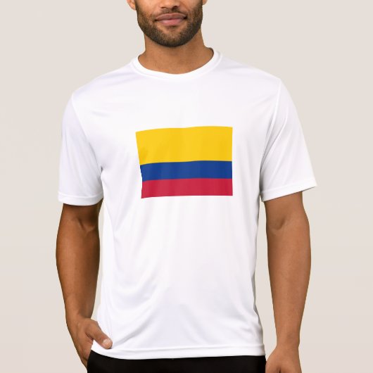 Colombiaanse vlag t-shirt (Voorkant)