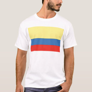 Colombiaanse vlag t-shirt