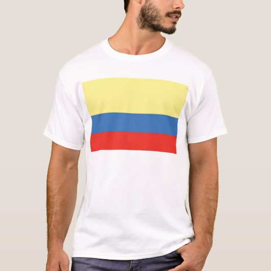 Colombiaanse vlag t-shirt (Voorkant)