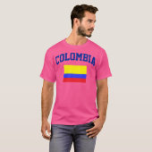 Colombiaanse vlag t-shirt (Voorkant volledig)