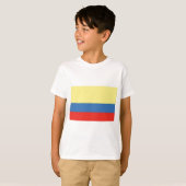 Colombiaanse vlag t-shirt (Voorkant volledig)