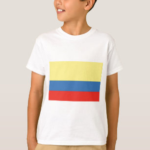 Colombiaanse vlag t-shirt