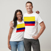 Colombiaanse vlag t-shirt (Unisex)