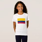 Colombiaanse vlag t-shirt (Voorkant volledig)