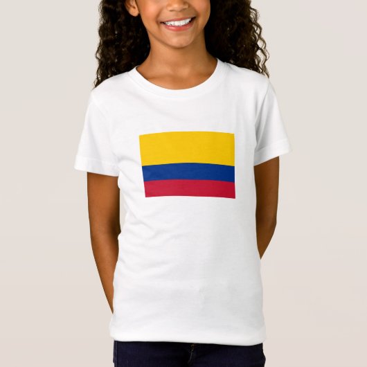 Colombiaanse vlag t-shirt (Voorkant)