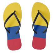 Colombiaanse vlag teenslippers (Voetbed)