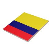 Colombiaanse vlag tegeltje (Zijkant)