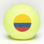 Colombiaanse vlag tennisballen (Voorkant)