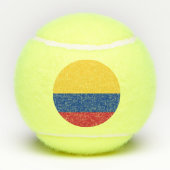 Colombiaanse vlag tennisballen (Achterkant)