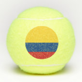 Colombiaanse vlag tennisballen (Voorkant)