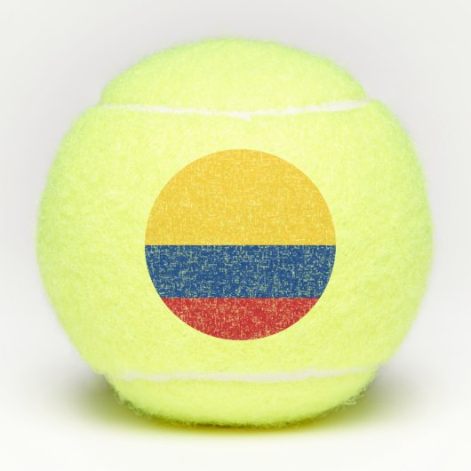 Colombiaanse vlag tennisballen (Voorkant)