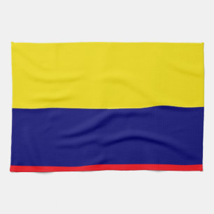 Colombiaanse vlag theedoek