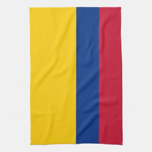 Colombiaanse vlag theedoek (Verticaal)