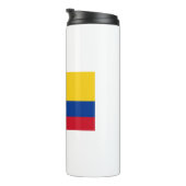 Colombiaanse vlag thermosbeker (Geroteerd rechts)