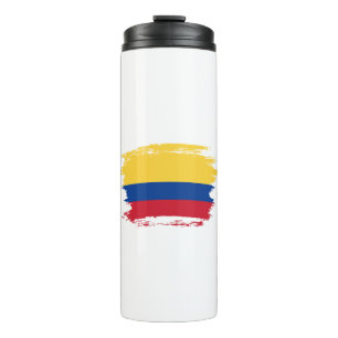 Colombiaanse vlag thermosbeker