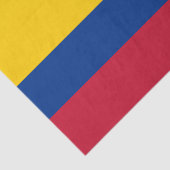 Colombiaanse vlag tissuepapier (Detail)
