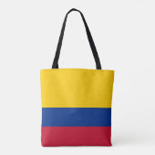 Colombiaanse vlag tote bag (Achterkant)