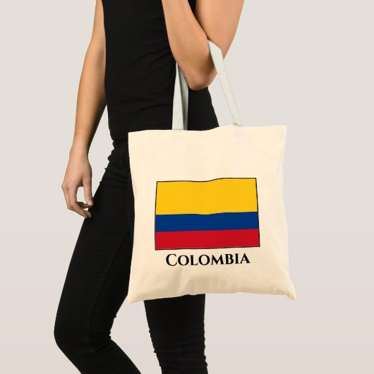 Colombiaanse vlag tote bag (Voorkant (product))