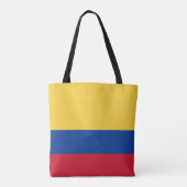 Colombiaanse vlag tote bag (Achterkant)