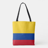 Colombiaanse vlag tote bag (Achterkant)