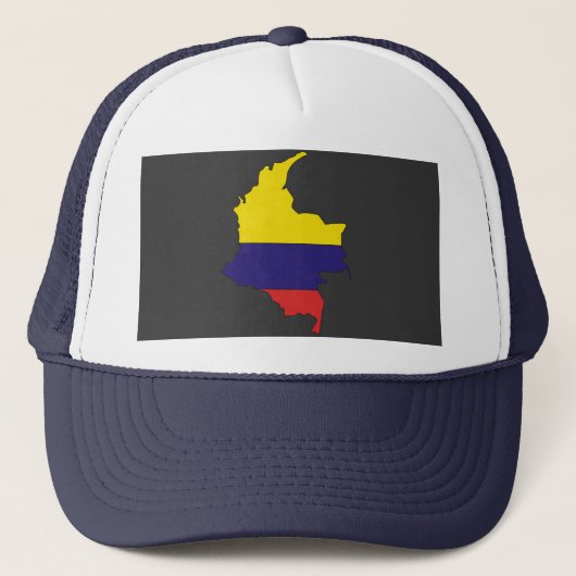 Colombiaanse vlag trucker pet (Voorkant)