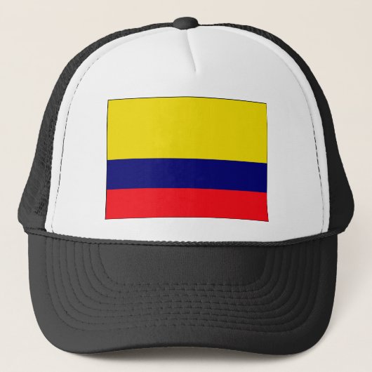 Colombiaanse vlag trucker pet (Voorkant)