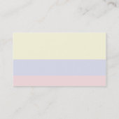 Colombiaanse vlag visitekaartje (Achterkant)