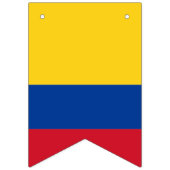 Colombiaanse vlag vlaggetjes (Tweede vlag)