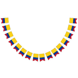 Colombiaanse vlag vlaggetjes