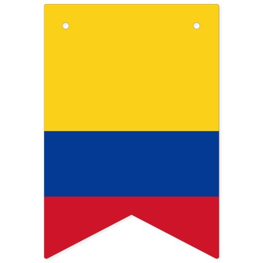 Colombiaanse vlag vlaggetjes (Derde vlag)