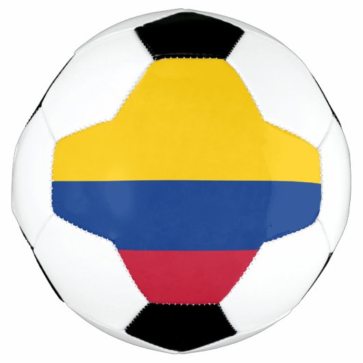 Colombiaanse vlag voetbal (Voorkant)