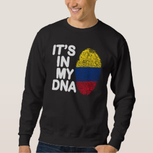 Colombiaanse vlag voor mannen grappig het is in mi trui