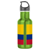 Colombiaanse vlag waterfles  (Achterkant)